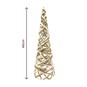 White and Gold Rattan Wire Tree 40cm image number 4