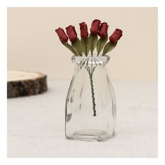 Red Tulip Wired Floral Picks 12cm 6 Pack