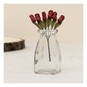 Red Tulip Wired Floral Picks 12cm 6 Pack image number 2