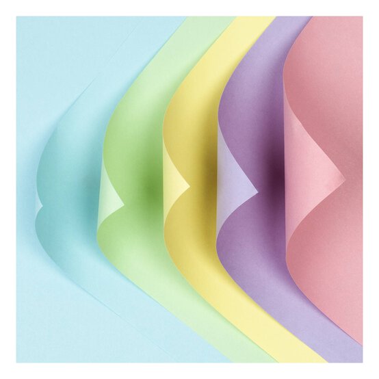 Pastel Coloured Paper A4 20 Pack image number 4
