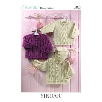 Sirdar Snuggly DK Jackets Digital Pattern 3084