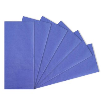 Dark Blue Tissue Paper 6 Pack