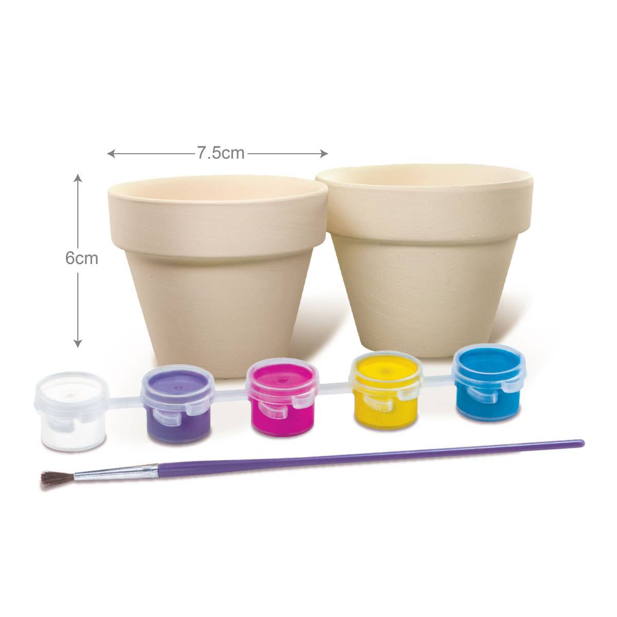 Paint Your Own Flowerpots Hobbycraft