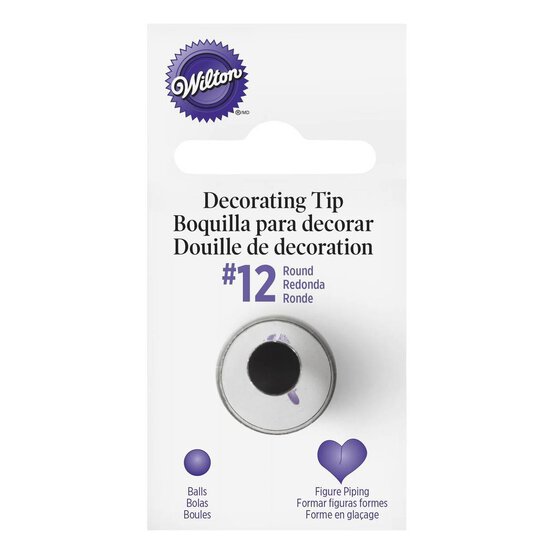 Wilton No.12 Round Decorating Tip image number 2