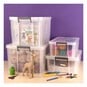 Whitefurze Allstore 48 Litre Clear Storage Box  image number 5