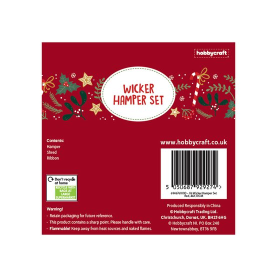 Wicker Gift Hamper Set image number 4