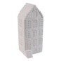 Unglazed Ceramic Town House 17cm image number 1
