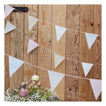 Ginger Ray Rustic Country Floral Bunting 10m image number 2