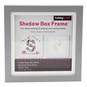 Grey Shadow Box Frame 18cm x 18cm image number 1
