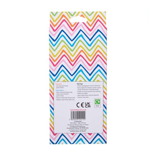 Mini Paint Sticks 12 Pack image number 3