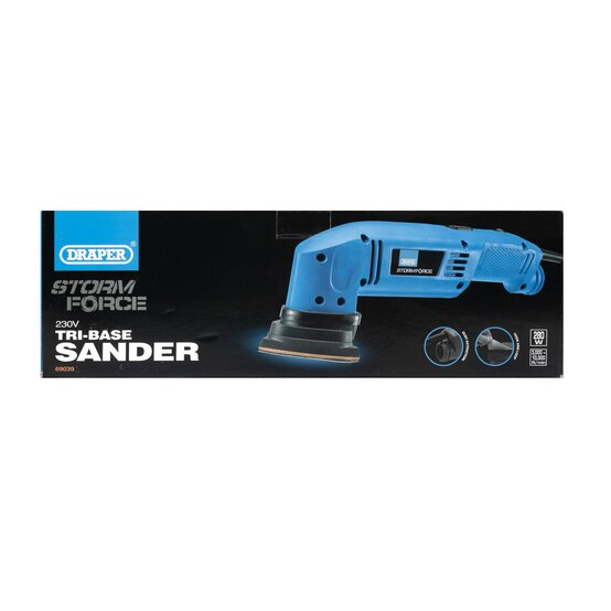 Draper Storm Force 230V Tri-Base Sander image number 6