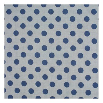 Cornflower Hometown Chambray Dots Fabric by the Metre image number 2