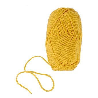 Knitcraft Yellow Tiny Friends Yarn 25g image number 3