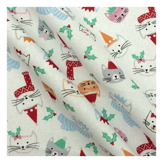 Merry Catmas Fat Quarters 5 Pack image number 4