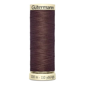 Gutermann Brown Sew All Thread 100m (446)