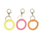 Spiral Wrist Coil Keyrings 3 Pack  image number 1