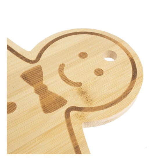 Gingerbread Wooden Serving Board 30cm image number 3