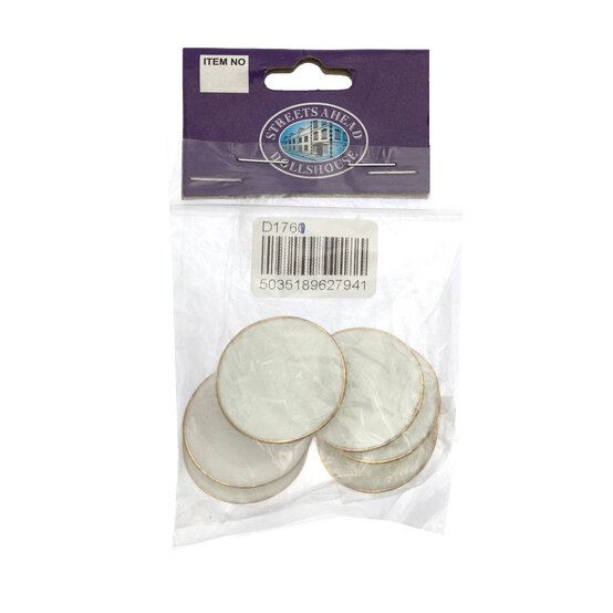 Doll&rsquo;s House White Dinner Plates 6 Pack image number 4