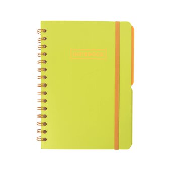 Neon Green Project Book A5
