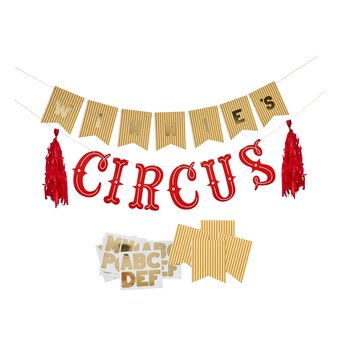 Custom Circus Banner 2m