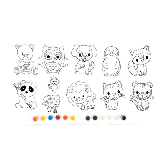 Animal Plastic Suncatchers 10 Pack image number 3