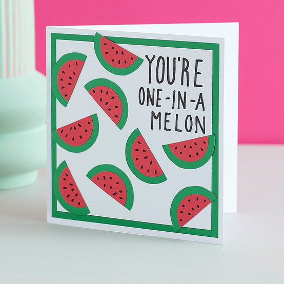 How to Make a Melon Card image number 1