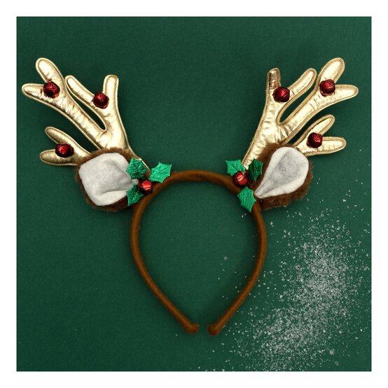 Reindeer Antlers Headband image number 1