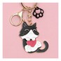 Black Cat Keyring image number 2