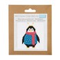 Trimits Cosy Penguin Counted Cross Stitch Kit 13cm x 13cm image number 1