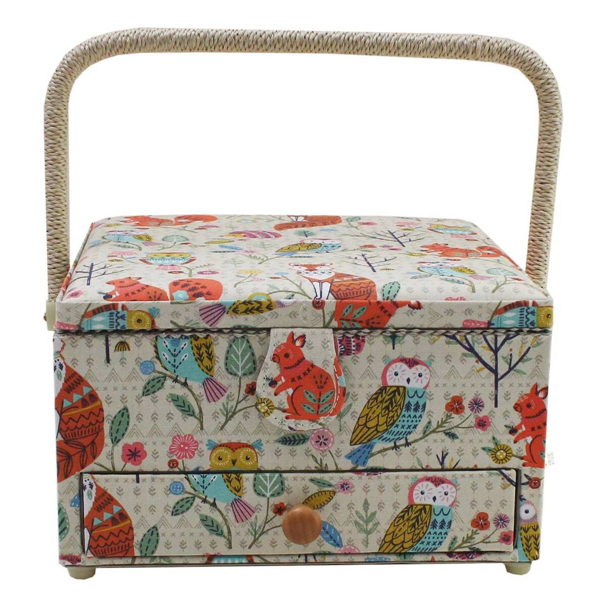 Forest Friends Large Sewing Box Hobbycraft