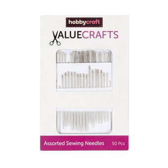 Valuecrafts Sewing Needles 50 Pack