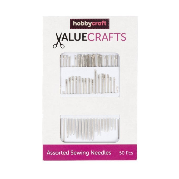 Valuecrafts Sewing Needles 50 Pack