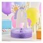 Create & Celebrate Unicorn Honeycomb Decoration image number 1