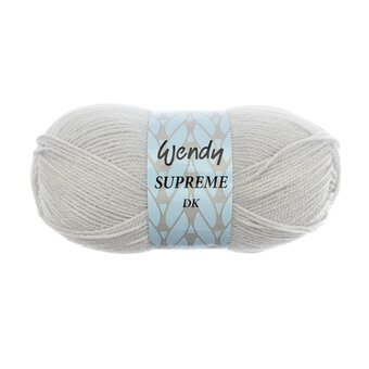 Wendy Pale Silver Supreme DK Yarn 100g