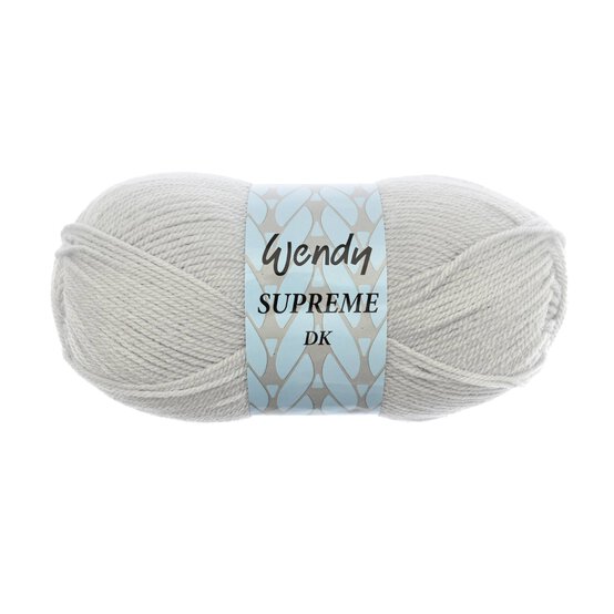 Wendy Pale Silver Supreme DK Yarn 100g image number 1