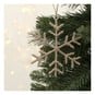 Hanging Twine Snowflake Decoration 11cm image number 3