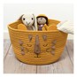 Lion Cotton Rope Basket 30cm x 18cm image number 2