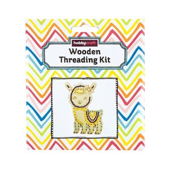 Alpaca Wooden Threading Kit