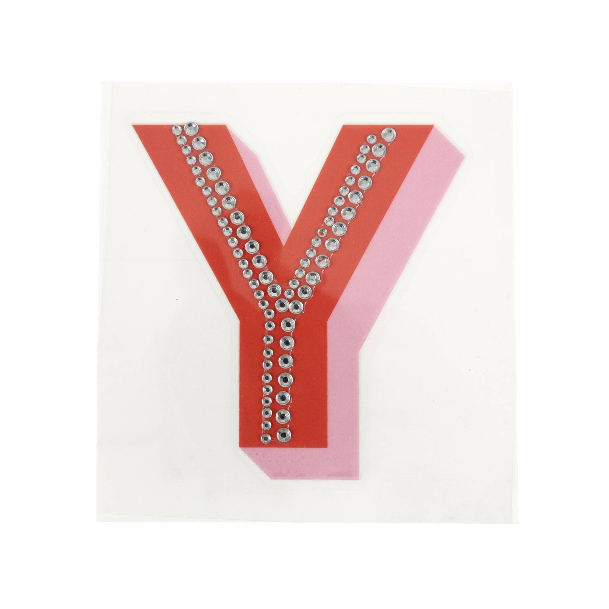 Y Sticker Cold Transfer and Bling Letter Y Sticker Set | Hobbycraft