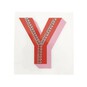 Cold Transfer and Bling Letter Y Sticker Set image number 2