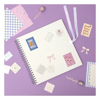 Bon Voyage Embossed Scrapbook 12 x 12 Inches