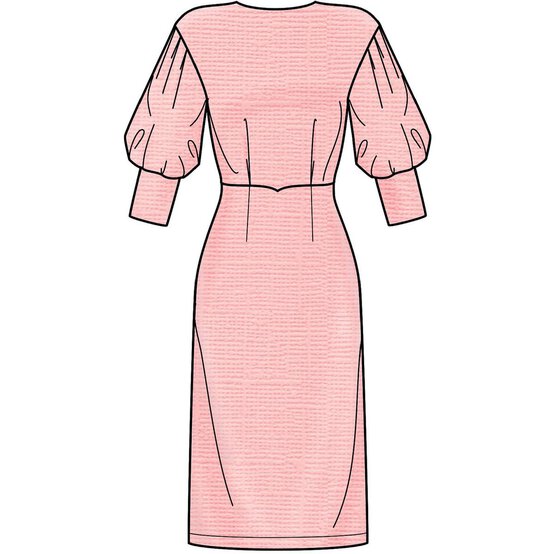 New Look Women's Dress Sewing Pattern N6681 (4-16) image number 3