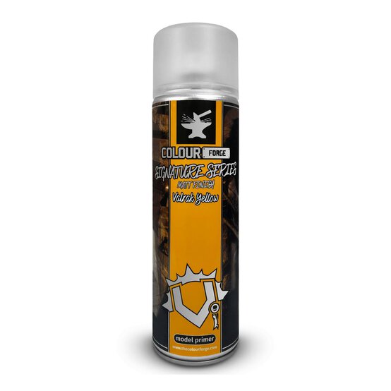 Colour Forge Valrak Yellow Signature Series Spray 500ml image number 1