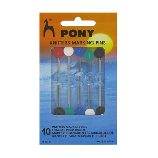 Pony Knitting Marking Pins image number 1
