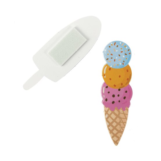 Ice Cream Card Toppers 8 Pack image number 3
