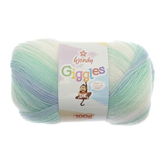 Wendy Mint Coolie Giggles DK Yarn 100g