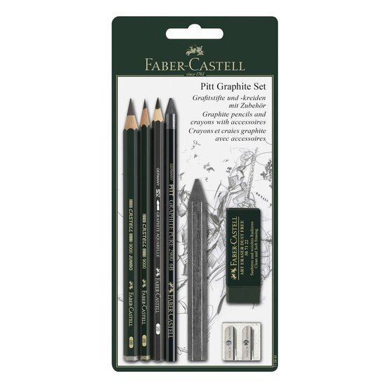 Faber-Castell Pitt Graphite Set 7 Pack image number 1