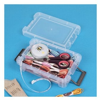 Whitefurze Allstore 0.55 Litre Clear Storage Box image number 2