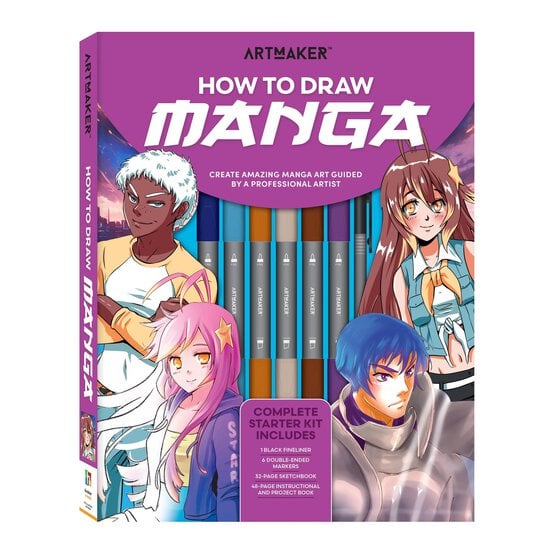 Artmaker How to Draw Manga Kit image number 1