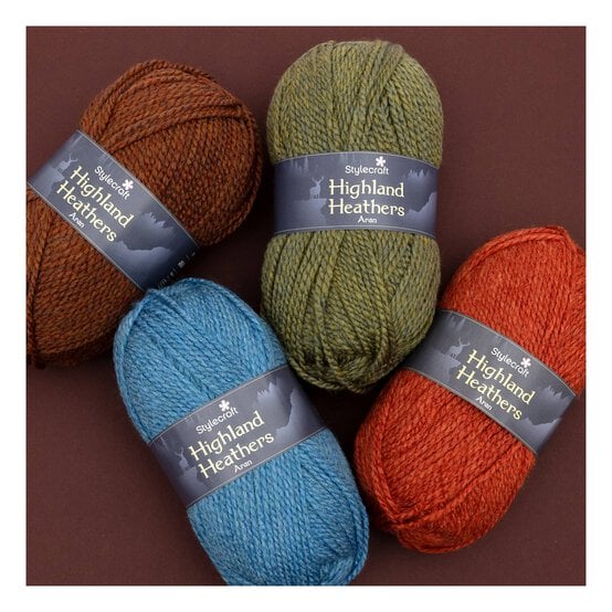 Stylecraft Mull Highland Heathers Aran 100g image number 3